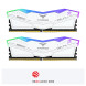 Team T-Force DELTA RGB Beyaz 32GB(2x16GB) 5600MHz DDR5 CL38 Gaming Ram (FF4D532G5600HC38GDC01)