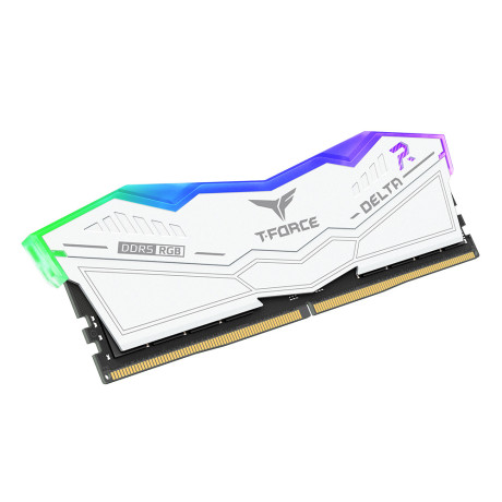 Team T-Force DELTA RGB Beyaz 32GB(2x16GB) 5600MHz DDR5 CL38 Gaming Ram (FF4D532G5600HC38GDC01)